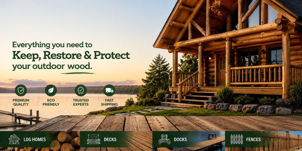 Everything you need to keep, restore and protect your outdoor wood.
